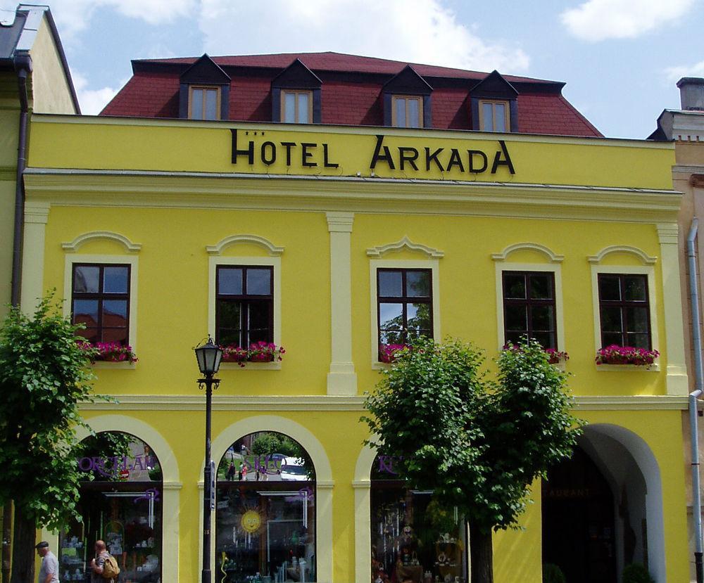 Hotel Arkada Levoča Buitenkant foto